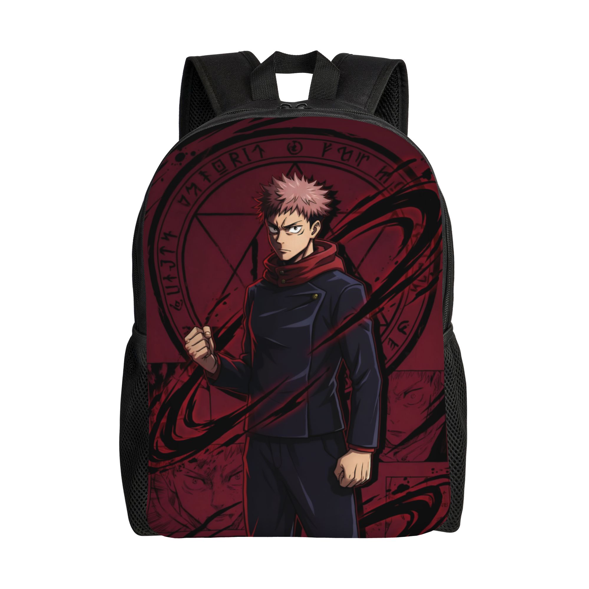 Laptop Accessories For College - حقيبة ظهر ثلاثية الأبعاد بتصميم J-Jujutsus