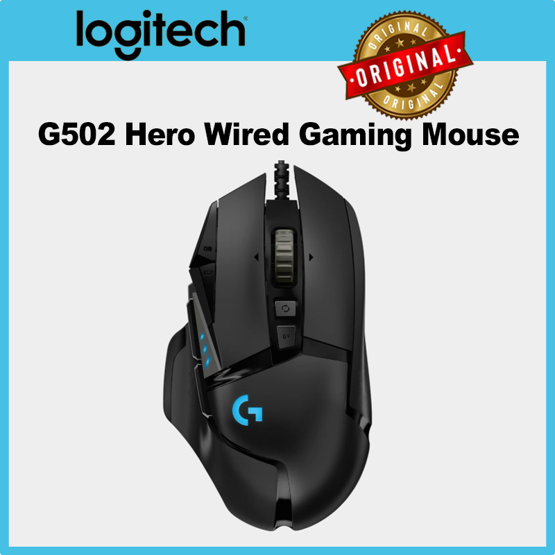 Logitech Mouse G502 - ماوس الألعاب السلكي عالي الأداء Logitech
