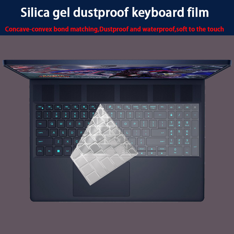 Laptop Accessories Protector - غشاء لوحة مفاتيح من السيليكون لجهاز