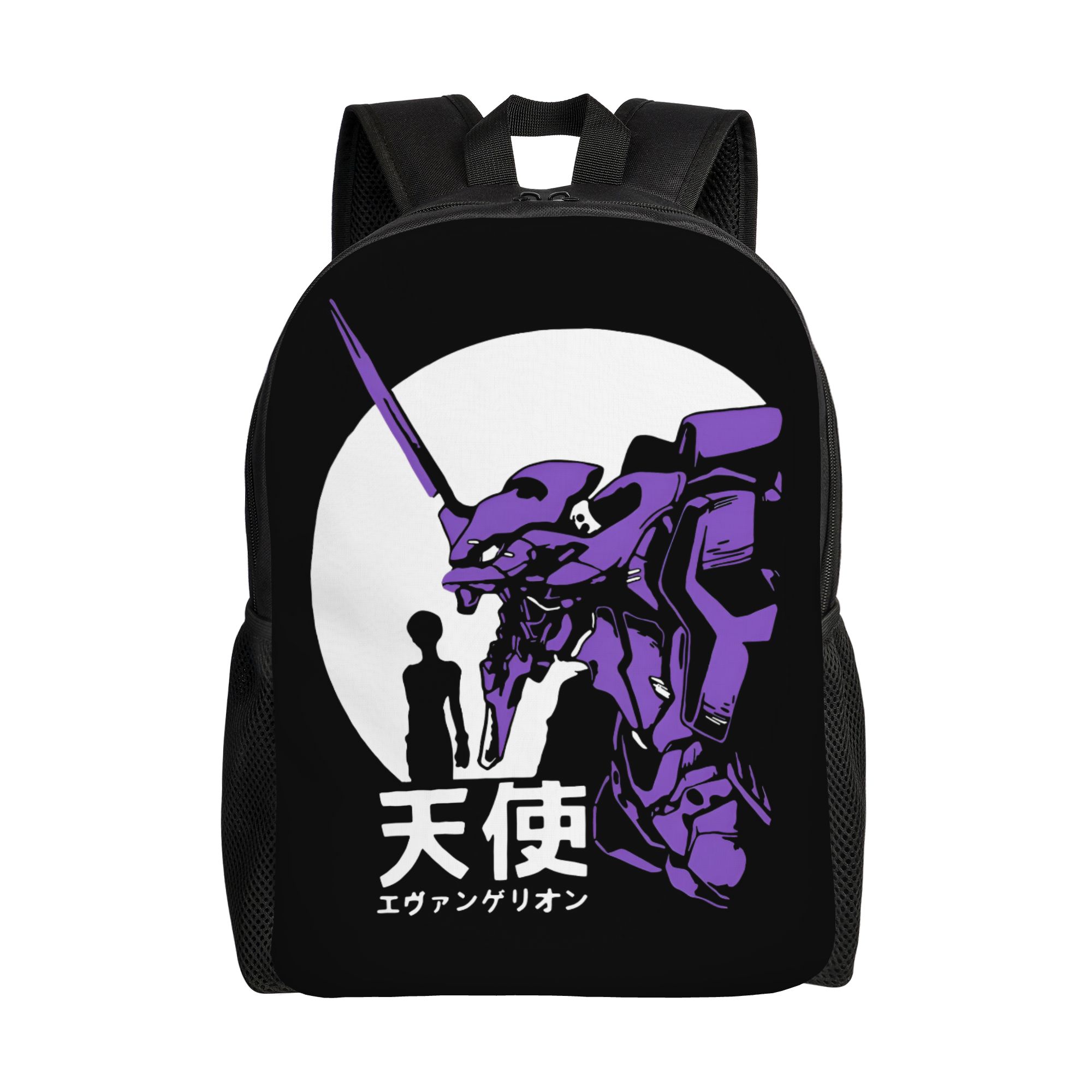 Laptop Accessories For College - حقيبة ظهر ثلاثية الأبعاد بتصميم E-Evangelions