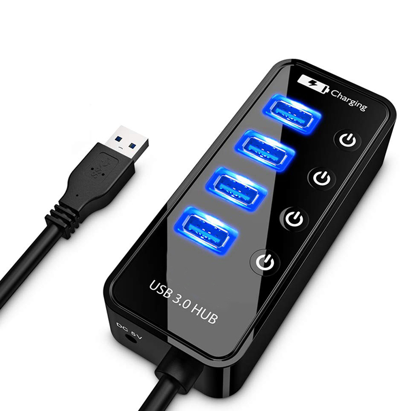 USB HUB 3.0 4 7 منفذ شاحن الها - مراجعة Laptop Accessories For Programmers وسعره
