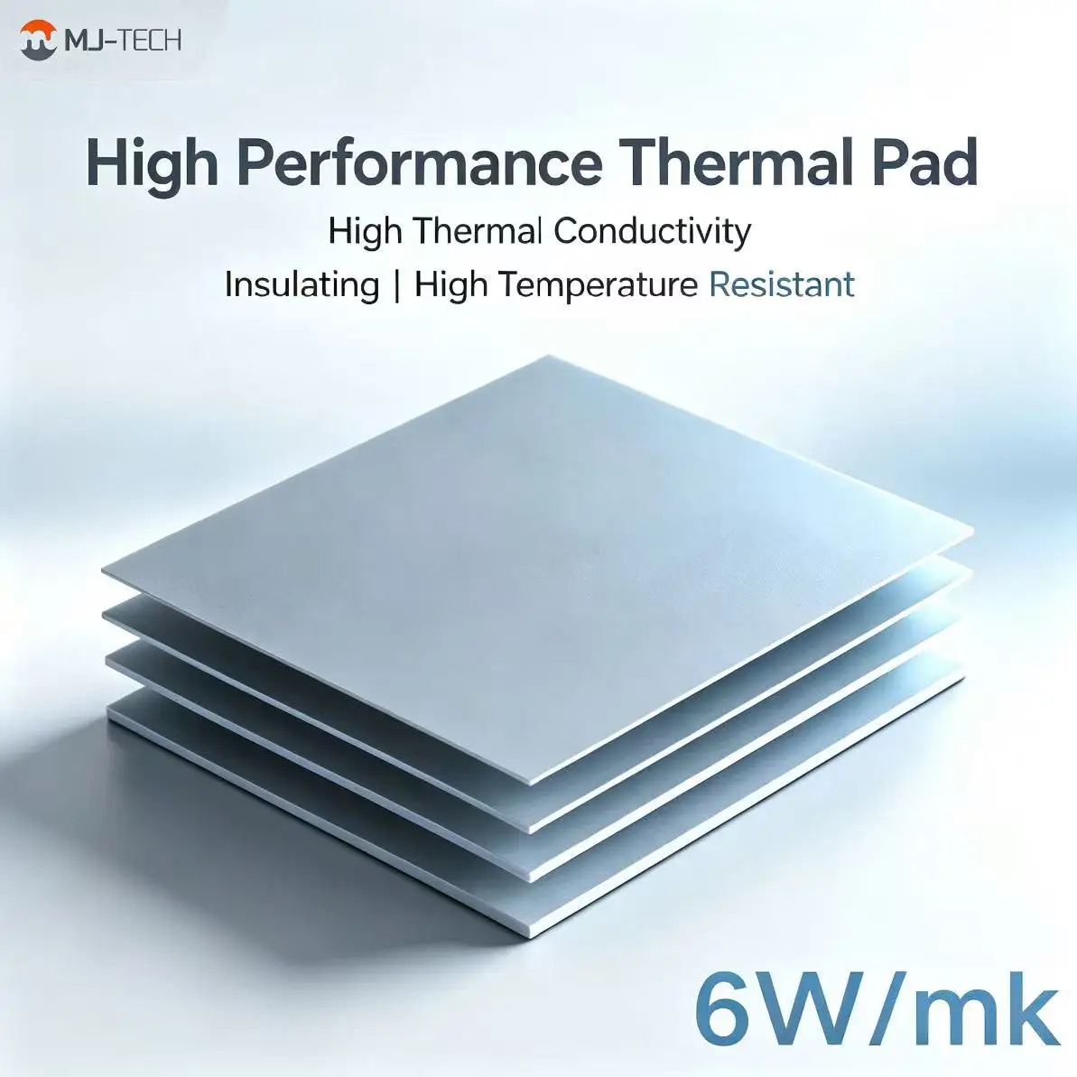 وسادة حرارية MJ-TECH 6W/mK غير - مراجعة Laptop Cooling Pad وسعره
